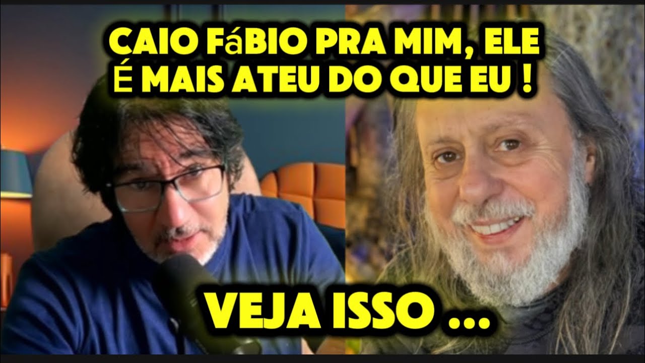 CAIO FÁBIO É UM ATEU  CAMUFLADO NA RELIGIÃO QUE ELE INVENTOU? Mas a Bíblia ele conhece. 