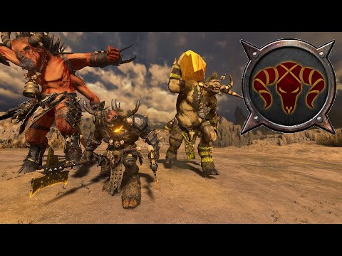 Видео: Племя Грозных Рогов: сетевая PvP кампания 2 на 2 :Total War Warhammer-3 # 5