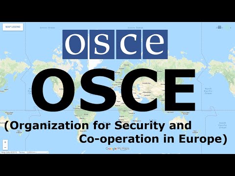 वीडियो: यूरोप में सुरक्षा और सहयोग संगठन (OSCE): संरचना, लक्ष्य