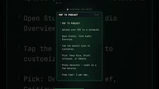 NotebookLM Audio Overview: Turn Any PDF Into a Podcast