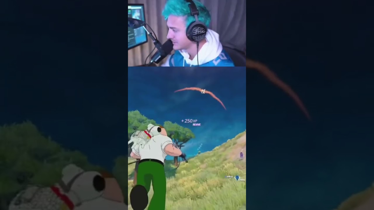 Ninja Reacts To New First Person Shotgun in Fortnite