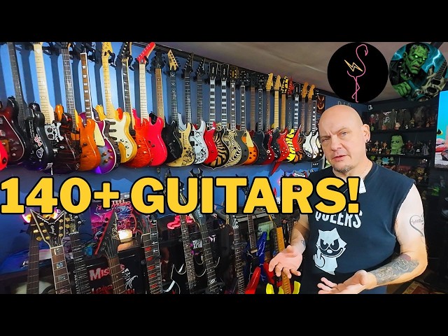 The Biggest Guitar Collection I Have Ever Seen (and this wasn't