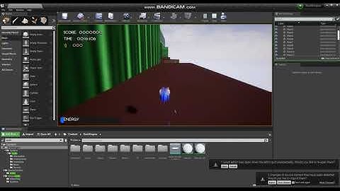 Sonic SatAM fangame WIP in Unreal Engine 4