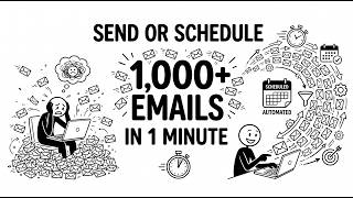 I Built a Software That Can Schedule and Send 1000+ Customized Emails in One Minute #gmail