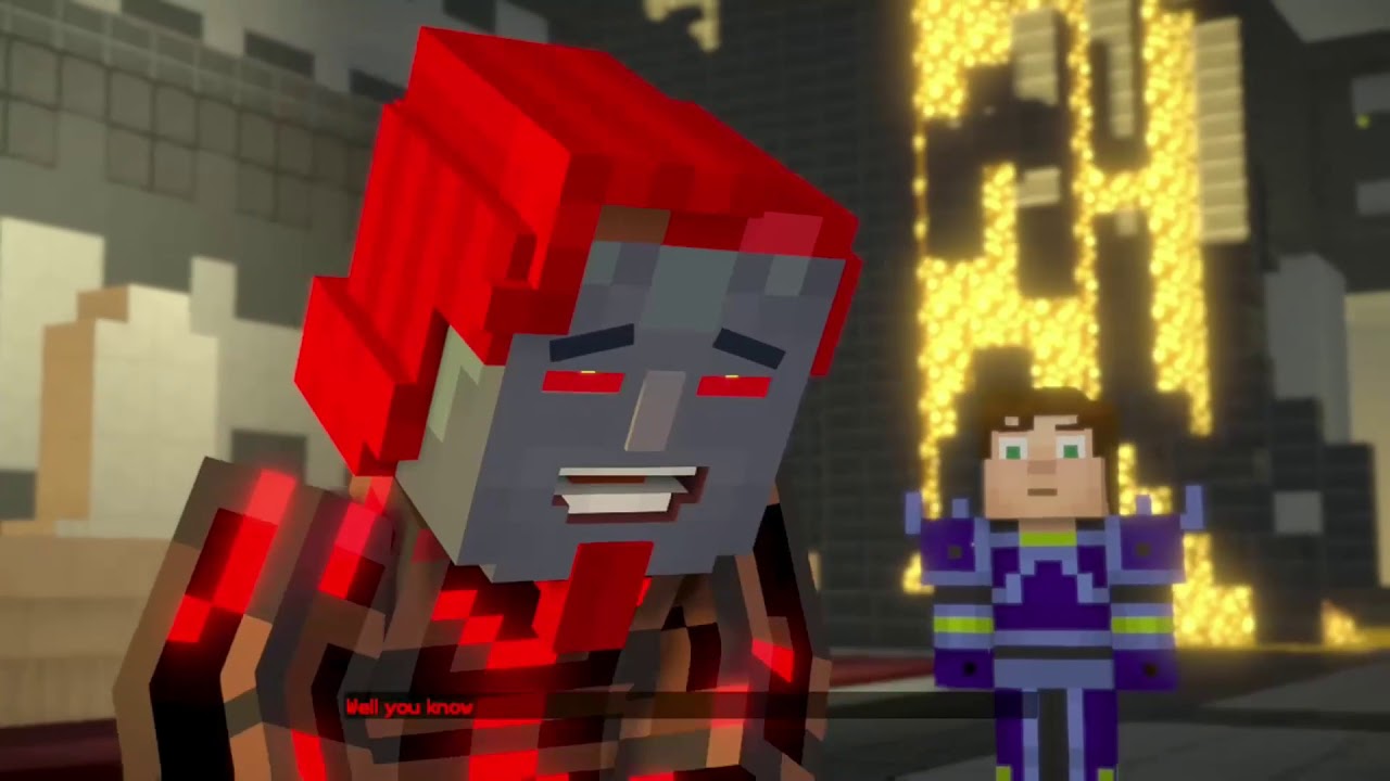 Minecraft Story mode season 2 episode 5 part 3 - YouTube