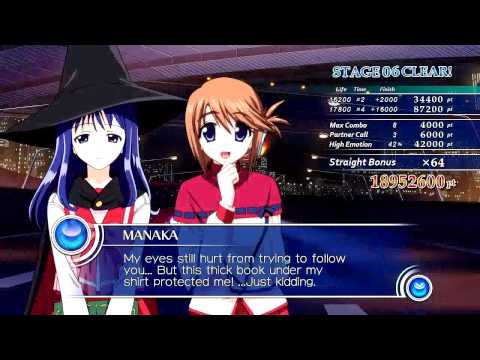 AquaPazza: AquaPlus Dream Match (PlayStation 3) Story as Manaka Komaki with Serika Kurusugawa