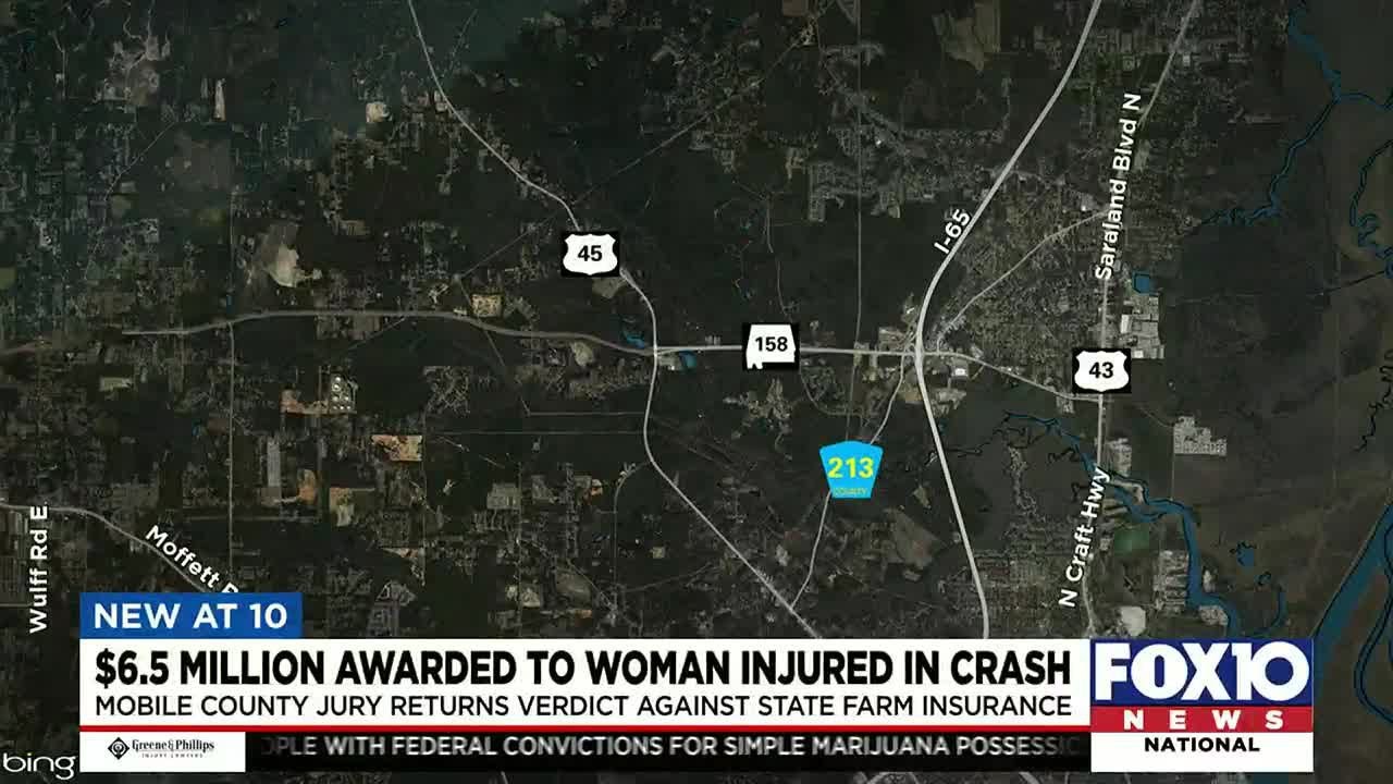 Jury awards $6.5 million to woman severely injured in Mobile County ...