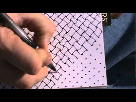 Drawing a Celtic Knot Woven Pattern Pt 2 - YouTube