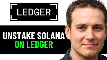 How To Unstake Solana On Ledger 2025! (FULL GUIDE)