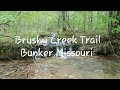 Brushy Creek Trail, Roger Pryor Pioneer Backcountry Bunker, Mo.