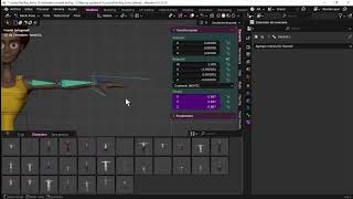 Solucionando detalles del Armature cookie Flex Rig PT 2