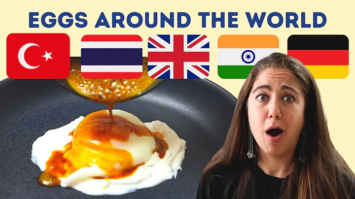 How the World Eats Eggs (Turkey, Thailand, UK, Ind...