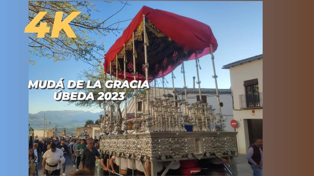 [4K] Mudá de la Gracia Úbeda 2023 - Filarmónica Ntra. Sra de Gracia Úbeda - Cuaresma 2023