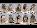 10 BACK TO SCHOOL HAIRSTYLES 2020 ~ Acconciature PER LA SCUOLA | Silvia Viscardi