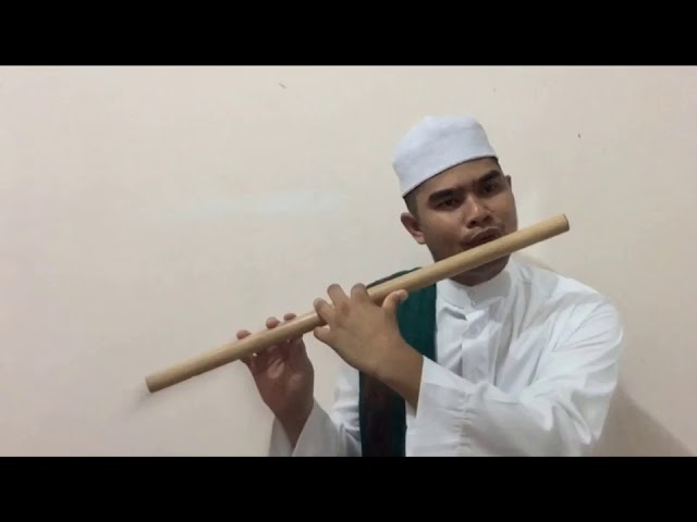 Selawat Nabi Instrumental Seruling / Flute cover by Marus Kamaruddin class=