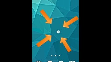 White circle CURSOR Android !?!?