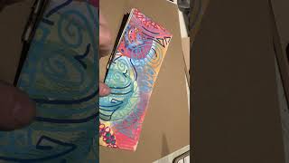 Accordion book for #skillshare - @2lilowlsstudio is a great teacher.
