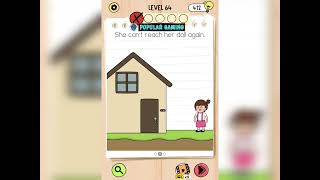 Brain Test X: Hard Challenge Level 64: Gameplay Solution screenshot 2