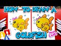 How To Draw Mom And Baby Goldfish