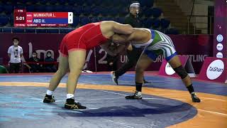 Qual. FS - 125 kg: L. MUNKHTUR (MGL) v. H. ABID (PAK)