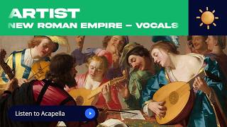 Afro-House Acapella - Male New Roman Empire - 122 BPM Key A# min / Bb min
