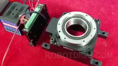 RobotDigg Stepper Motorized Hollow Rotary Table
