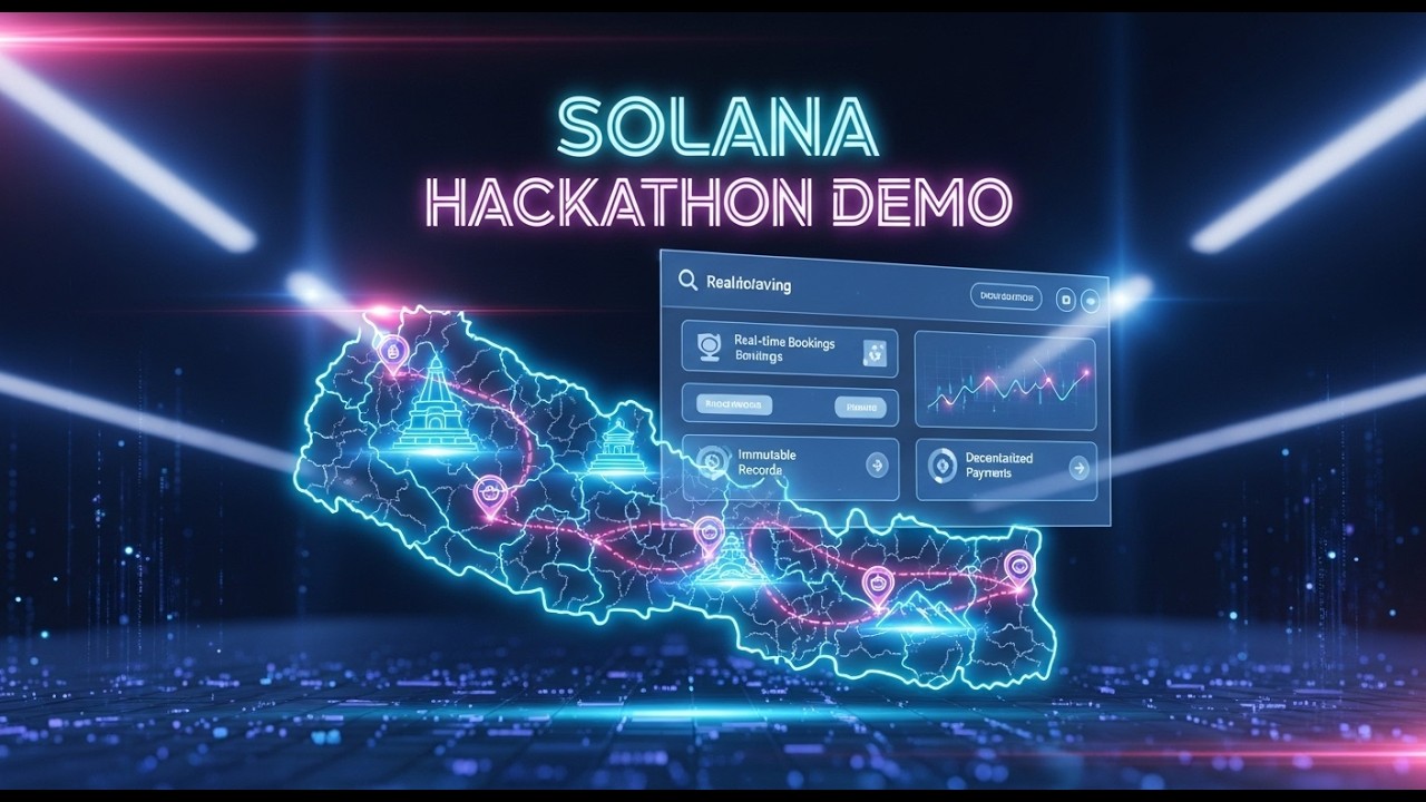 Tour Chain Nepal Demo 🚀 | Built on Solana | Hackathon Project - YouTube
