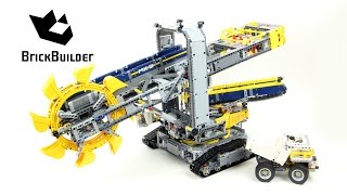 Lego Technic 42055 Bucket Wheel Excavator - Lego Speed build