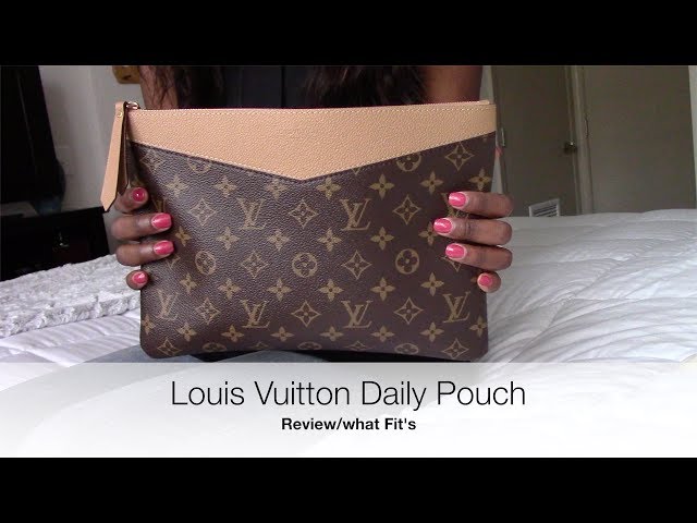 Louis Vuitton Daily Pouch Review/What Fit's 