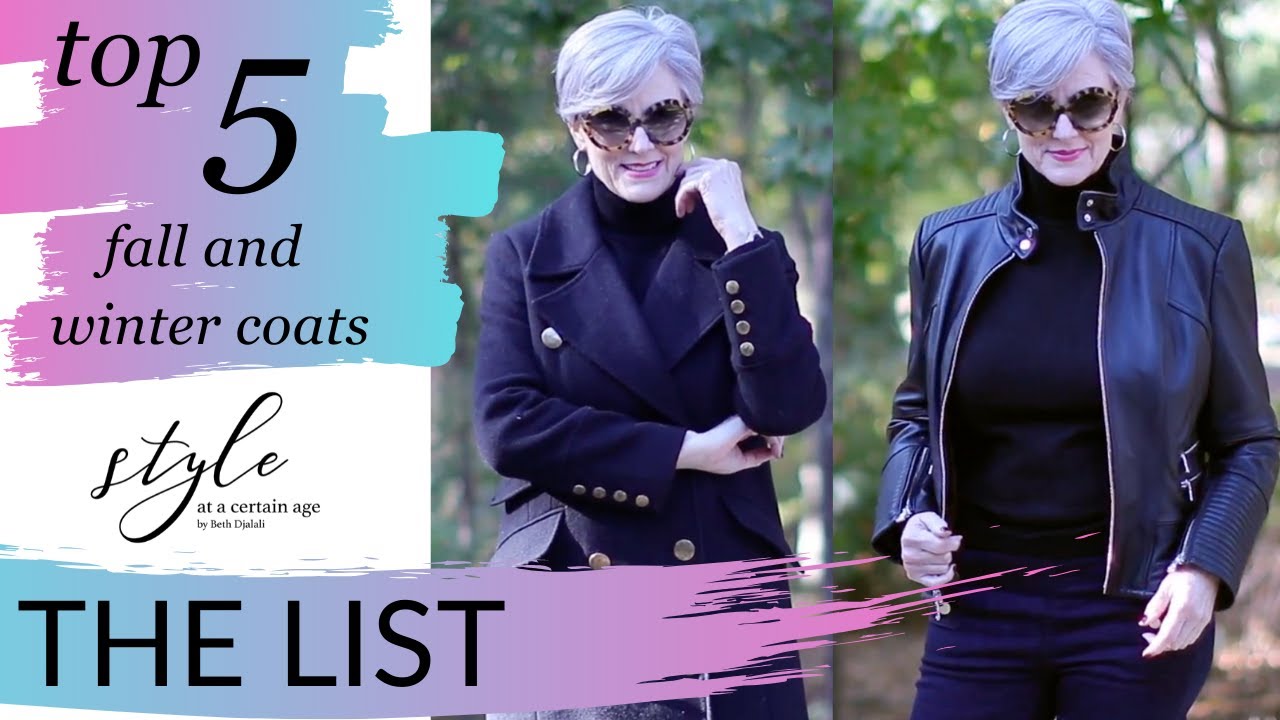 the list | top 5 must have coats and jackets for fall and winter | style over 50 (repost)