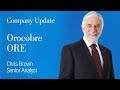 Orocobre (ASX:ORE): Chris Brown, Senior Analyst