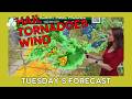 FORECAST: UPGRADED STORM RISK TOMORROW! | HailTrace