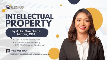 Intellectual Property by Atty. Mae Diane Azores