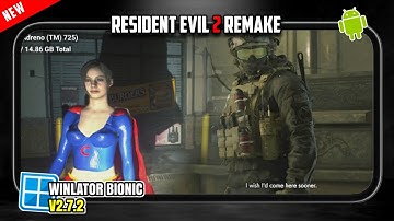 🔥Play Resident Evil 2 Remake on Mobile📱| Winlator Bionic 