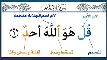 سورة الإخلاص || د. أيمن سويد || قراءة المنهجية