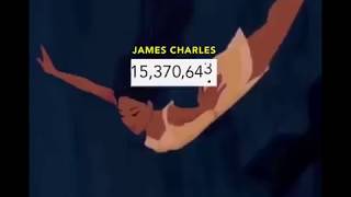 JAMES CHARLES subscriber count vs TATI [EXPLAINED IN 12 SECONDS] 💅 Update