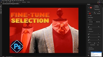 How to Fine Tune a Selection in Adobe Photoshop