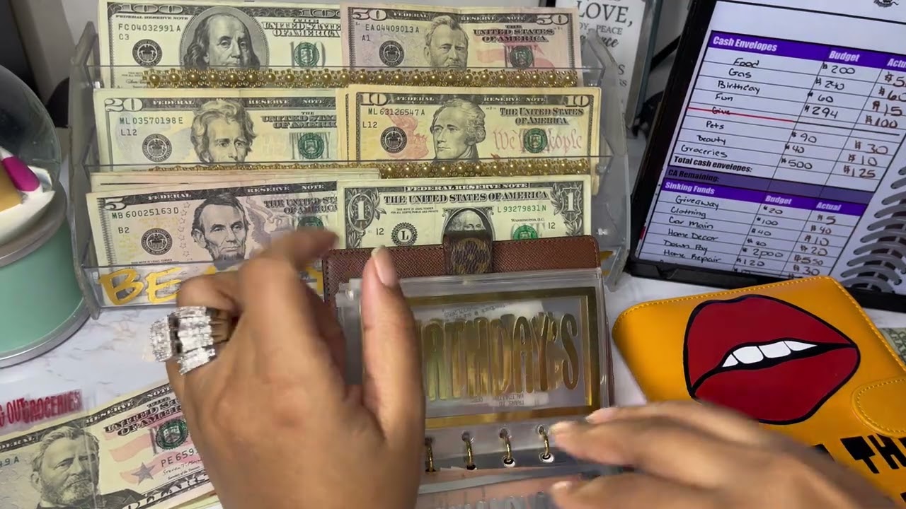 April 2023| cash stuffing paycheck 1 of 4