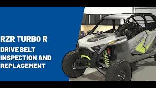 RZR Turbo R | Drive Belt Inspection and Replacement | Polaris Off Road Vehicles