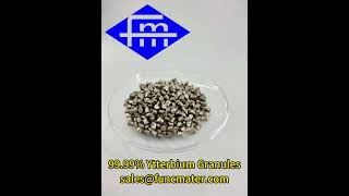 -Tech Materials The Future Of Ytterbium Pellets