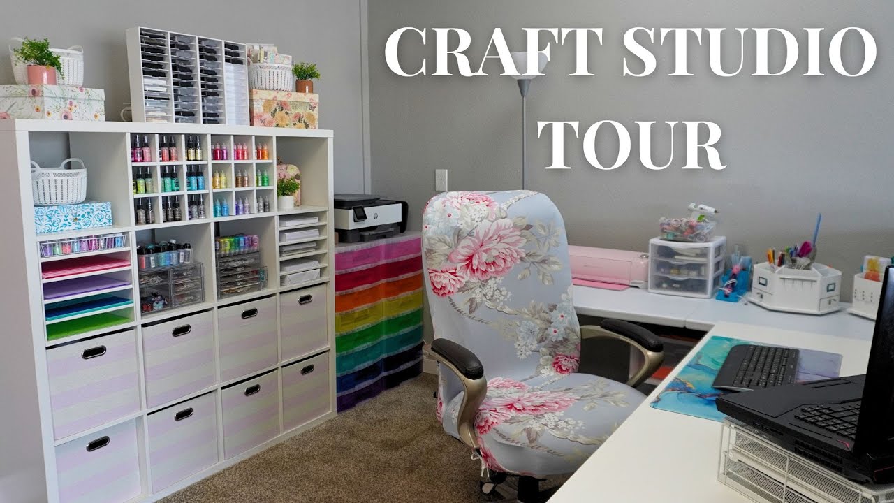 Craft Room Studio Tour - YouTube