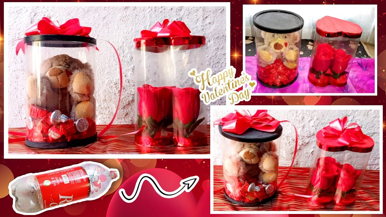 REGALOS con BOTELLAS DE PLÁSTICO para SAN VALENTÍN ❤️🐻 | *DIY Manualidades para el 14 de febrero
