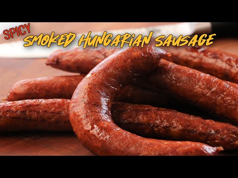 Spicy Smoked Hungarian Sausage | Celebrate Sausage S03E17