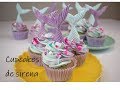 Cupcakes de sirena | Cupcakes de chocolate blanco y limón | Sweet Shop Victoria
