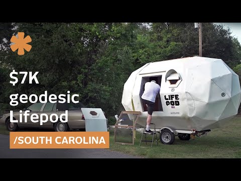 social-responsibility SC hobbyist on building DIY geodesic mobile dwelling for 7K