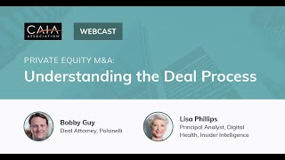 Private Equity M&A - Understanding the Deal Process