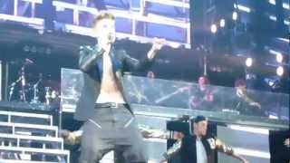 Boyfriend front Row  Justin Bieber  Believe Tour  Salt Lake City  2013 Hd