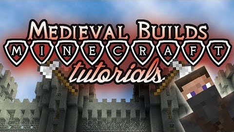 Minecraft -Medieval tutorials- Library [part 1]