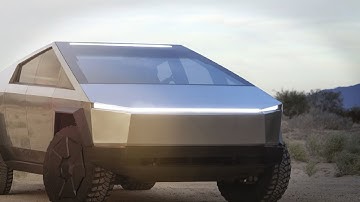 Tesla Cybertruck In Blender
