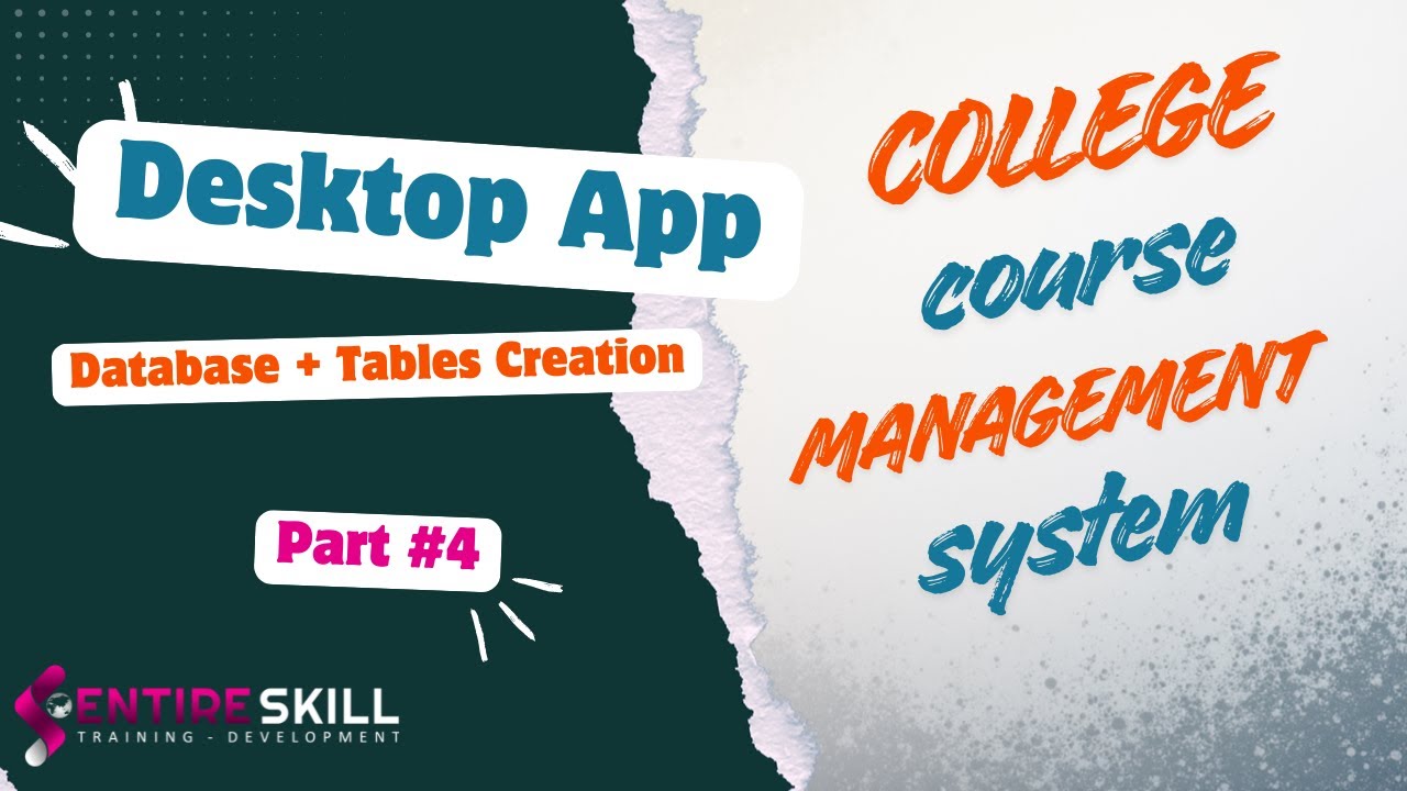College Course Management System in Java Swing + MySQL | DataBase ...